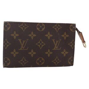 LOUIS VUITTON Monogram Bucket PM Accessory Pouch LV Auth 147060